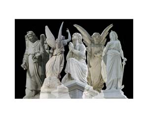 Cordoba Cemetary 5 Angels